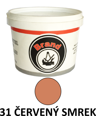 Tmel Smrek červený 31  500g BRAND