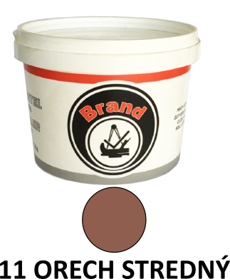 Tmel Orech stredný 11  500g BRAND