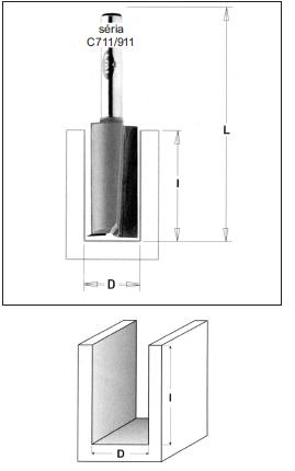 911.550.11 CMT stopková fréza